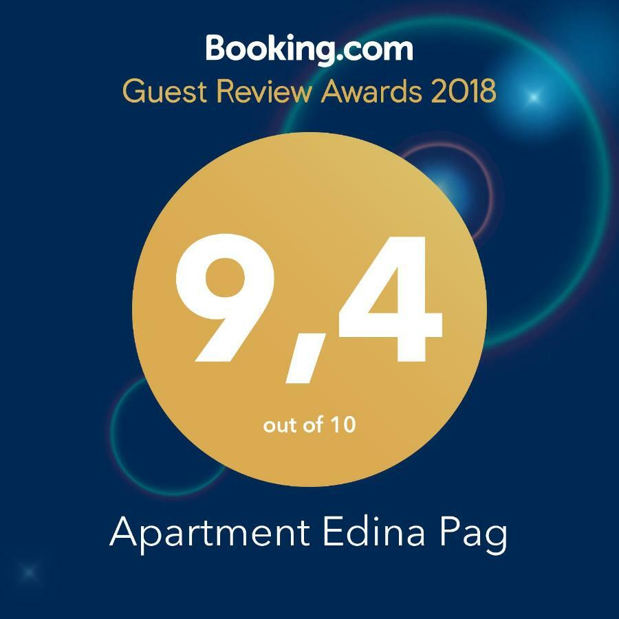 Apartment Edina Pag Pag Town Zewnętrze zdjęcie